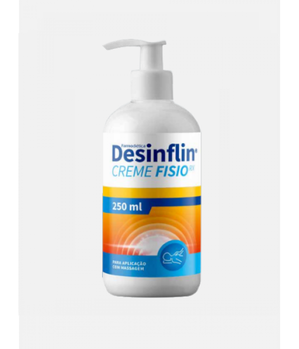 Desinflin Creme Fisio Rx - 250 ml - Farmodietica